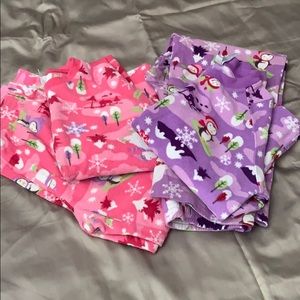Girls size Large (10/12) fleece pajamas